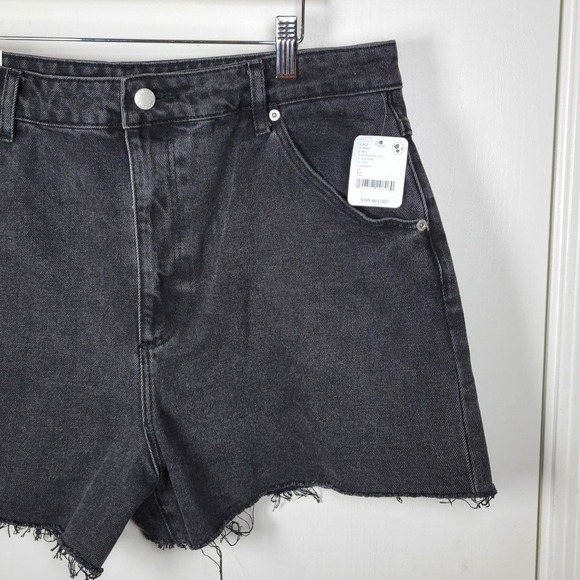Rolla's Mirage High Rise Denim Shorts Stone Black Size 32 Free People - Picture 4 of 10